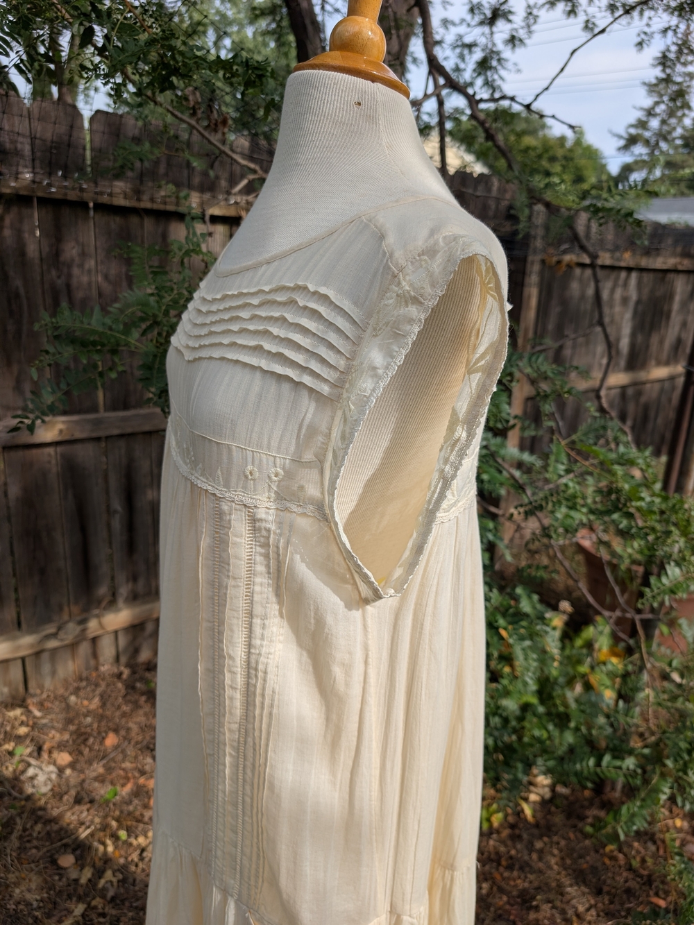 Free People Cream Drop Waist Maxi Dress - Picture 4 of 11